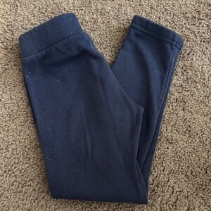Old Navy Navy Blue Kids Leggings with Speckles